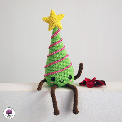 Crochet Creativo. Arbol navidad kawaii